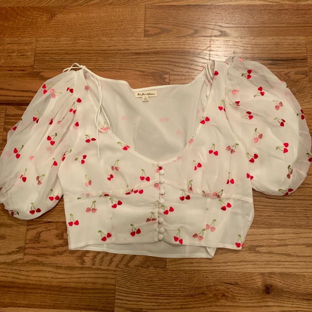 For Love and Lemons Crop Top